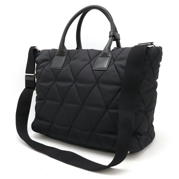 Prada Black 2WAY Bomber Bag Testo - Picture 1 of 8